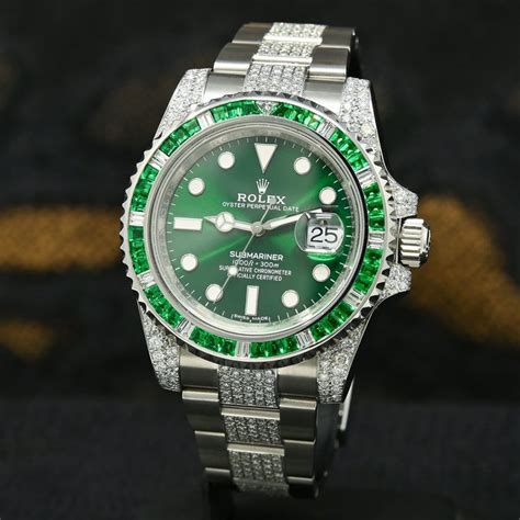 rolex hulk iced out|Rolex Hulk review.